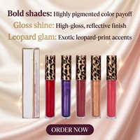 Tubes de gloss à lèvres repulpant à marque privée, contenants transparents pour baume à lèvres avec logo personnalisé pour les marques de beauté féminines