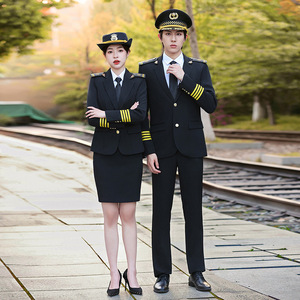 Air China Pilot Uniform Men Long Sleeve Polyester Airline Use Fall 2025 - Product Image 2