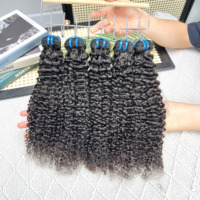 Lots de Cheveux Humains Vietnamiens Vierges Bruts Non Traités Grade 15A pour Usage Longue Durée, Bouclés Profonds, Vente en Gros