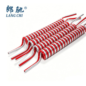OD12mm*ID8mm Polyether PUR Spiral Pipe Multi-row Spring <strong>Coil</strong> <strong>Pneumatic</strong> Hose - Product Image 1