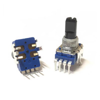 Original ALPS RK11 Vertical 4 broches B10K Potentiomètre Mélangeur Amplificateur Haut-Parleur Ligne Réglage du Volume Potentiomètre RK11