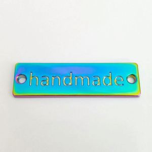 Etiquetas Clásicas de Otras Marcas, Etiquetas Hechas a Mano con Logotipo, Etiquetas Ecológicas Personalizadas, Plegables por un Lado, Etiquetas de Ropa para Bolsas, Zapatos y Prendas - Product Image 2