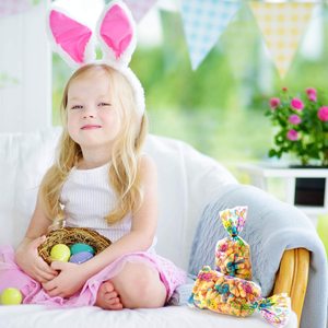 Bolsas de regalo Goodie <span class=keywords><strong>para</strong></span> dulces, <span class=keywords><strong>golosinas</strong></span>, juguetes, botín, cumpleaños, ducha, Pascua, <span class=keywords><strong>Halloween</strong></span>, almuerzo, comestibles - Product Image 3