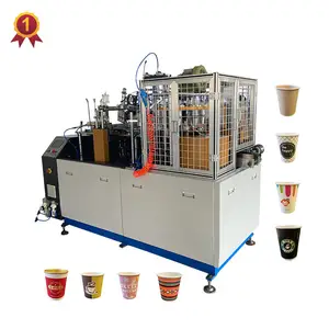 Máquina de fazer xícara de café de papel na China, máquina para fazer xícaras de papel