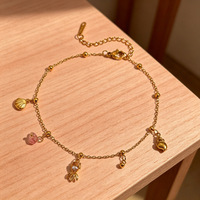 Chevillère Bowei tendance européenne et américaine, perles de conque et de crevettes, personnalisée pour femme, idéale pour les voyages