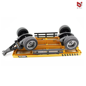 HUINA 578 1578 1/10 Alloy Flatbed <strong>Trailer</strong> <strong>Toys</strong> Rc Truck <strong>Trailer</strong> for Traction Carry Cargo - Product Image 6