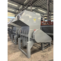 Granulateur de plastique à haut rendement entièrement automatique 15KW, broyeur de plastique industriel professionnel multifonctionnel
