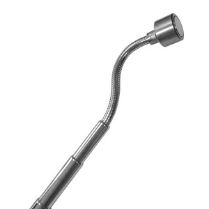 Magnetic Pickup Tool 3.5 Lb <b>Silver</b> Extendable Rod With <b>Pen</b> Clip For Automotive Repair Parts Extraction - Product Image 3