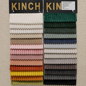 Hoogwaardige Amerikaanse retro zachte, vlekbestendige, ademende luxe fluwelen polyester geweven effen bankstof - Product Image 2