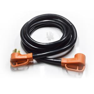 Cable de Extensión <span class=keywords><strong>para</strong></span> Exteriores de 15 Pies <span class=keywords><strong>para</strong></span> RV, 50 Amperios, 14-50P a 14-50R con Extremo Macho de CA <span class=keywords><strong>para</strong></span> Remolque, Autocaravana, Tipo de Cable SJTW - Product Image 1