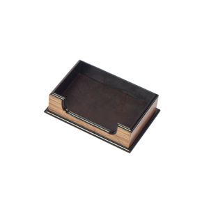 Ensemble d'organisateurs <span class=keywords><strong>de</strong></span> bureau en cuir et bois <span class=keywords><strong>de</strong></span> luxe <span class=keywords><strong>Prestige</strong></span>, 14 pièces - Product Image 4
