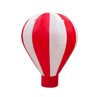 Modèle de montgolfière géante gonflable avec logo personnalisé, montgolfières colorées pour les événements festifs, la publicité et les décorations de mariage