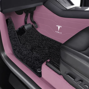 Tapis <span class=keywords><strong>de</strong></span> <span class=keywords><strong>voiture</strong></span> pour Tesla Model Y, tapis en PVC sur mesure, entièrement enveloppant, doux, aviation, Edamame Y - Product Image 1