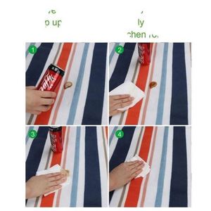 Tapis de plage/pique-nique portable surdimensionné en acrylique léger, durable, sans sable, imperméable et anti-UV avec poche - Product Image 5