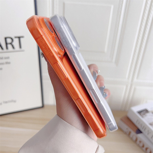 เคสโทรศัพท์แม่เหล็ก TPU สำหรับ iPhone 14 15 16 Pro Max รุ่นหรูหราแบบด้าน สำหรับ iPhone 17 เคสใสพร้อมฝาหลังแบบด้าน - Product Image 2