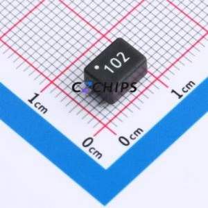 XRGM0904C-102Y Common Mode Filter SMD-4P,9.5x5.6mm RF 500V 600mA 1.8kOhm@1MHz 1mH@100kHz - Product Image 1