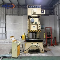 Presse pneumatique de haute précision 200 tonnes 380V pour la production de supports d'angle métalliques et de bornes en laiton
