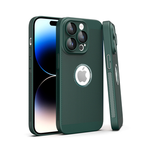 Vòng tròn tản nhiệt nóng phát hành điện thoại di động Trường hợp 2023 mới nhất OEM Logo lỗ tròn pha lê cho Iphone 14 14pro 14 cộng với 14Promax - Product Image 5