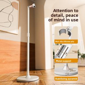 <span class=keywords><strong>Support</strong></span> de sèche-cheveux électrique en plastique sur pied <span class=keywords><strong>Support</strong></span> de rangement vertical mains libres avec design personnalisable - Product Image 3