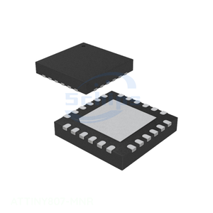 ส่วนประกอบอิเล็กทรอนิกส์แบบฝังตัว 24 VFQFN แบบมีแผ่นต่อภายนอก ATTINY807-MNR ตัวแทนจำหน่ายอย่างเป็นทางการ - Product Image 1