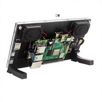 Écran tactile LCD Funkey Raspberry Pi 7 pouces 1024x600 IPS Mini PC Moniteur portable 3B+/4B/5B/Zero Stand GT911 Driver CN