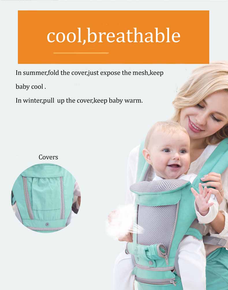 Product Name Baby Carrier Front Facing Comfortable Sling Backpack Pouch Wrap Baby Kangaroo Hipseat For Newborn Material Exte