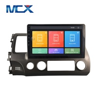 Autoradio MCX, Android 10.0, Navigation GPS, écran tactile, HD, lecteur Audio/vidéo, unité centrale pour voiture Honda Civic (2006, 2011)