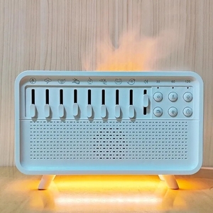 2025 Portable Plastic White Noise Machine Mini USB Powered App-Controlled Essential <b>Oil</b> <b>Diffuser</b> 8 Nature Soothing Household - Product Image 1