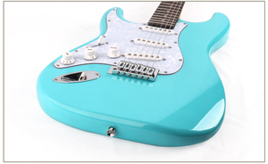 Smiger-guitarra eléctrica para zurdos, venta al por mayor, precio 22 trastes, actualización ST - Product Image 4