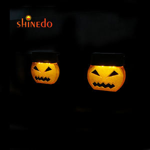 Solar LED de luz de la decoración de jardín valla escritorio Casa de halloween - Product Image 1