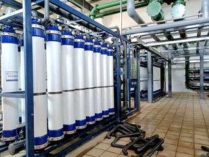 Purificador de agua de pozo subterráneo de Río 50 T/H 220V Sistema de ultrafiltración UF con motor de bomba Garantía de un año de PLC-1 - Product Image 5