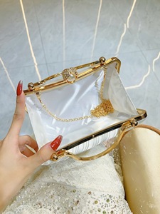 Celebrity Women's Evening Dinner Clutch Bag Crossbody <b>Small</b> Polyester <b>Pillow</b> Shape Closure Hard Daily Use Handbag Tanjing - Product Image 3