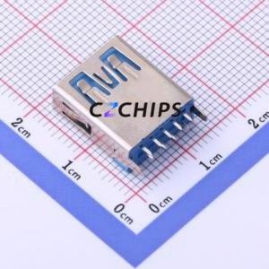 KH-3.0AF180ZJ-15 USB Connector Through hole Component (THT) Connector Type-A USB 3.0 Female Through Hole - Product Image 2