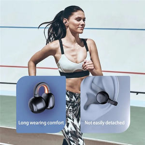 Auriculares Bluetooth Q86 Personalizados con Clip para Oreja, Cancelación de Ruido ENC, Certificación CE, RoHS, FCC, Deportivos, de Conducción Aérea, Inalámbricos - Product Image 3