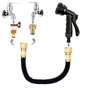 Tubo da Giardino Espandibile Resistente da 50 Piedi con Pistola <span class=keywords><strong>a</strong></span> Spruzzo UK - Product Image 2