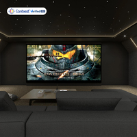 Écran LED CANBEST DM COB 8K Micro LED pour mur vidéo, contraste True Black 20000:1, écran LED 5G pour cinéma maison de luxe