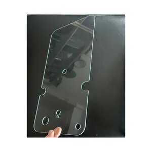 Индивидуальные 2 мм 3 мм 4 мм гладкие края неправильной формы ультра прозрачное закаленное стекло