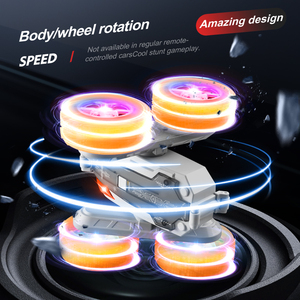 Vente chaude haute qualité dégradé couleur lumière roue bras oscillant cascadeur voiture RC cascadeurs voitures jouet pour jeu intérieur et extérieur - Product Image 2