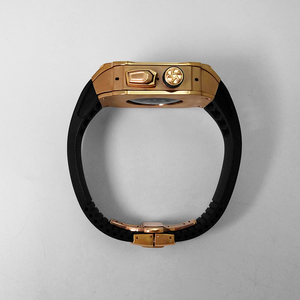 Caja de Reloj de Aleación de Titanio de 49 mm con Correa de Fluororubber, Incluye Tornillos de <span class=keywords><strong>Estrella</strong></span> de Cinco Puntas, Funda Protectora para Reloj - Product Image 5