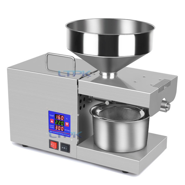 Best Price High Quality Stainless Steel Home Use Cold Hot Extraction Avocado Olive Sesame Peanut Walnut Screw Oil Press Machine