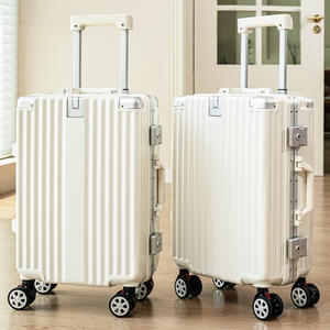 Valise en aluminium Yongsheng 24 pouces avec serrure à combinaison, roues pivotantes à 360 degrés, valise de voyage antichoc - Product Image 2