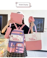 Sac à dos pour lycée YCH 2024, ventes chaudes, volume élevé, ensembles de sac à dos et de boîte à lunch pour enfants, ensemble de cartable pour enfants. Sac d'école
