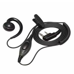 Walkie-talkie con gancho para la oreja, auriculares tipo G con reducción de ruido, con cabeza <span class=keywords><strong>K</strong></span> micrófono de mano, auriculares Baofeng UVK5 K6 8800 <span class=keywords><strong>8600</strong></span> - Product Image 1
