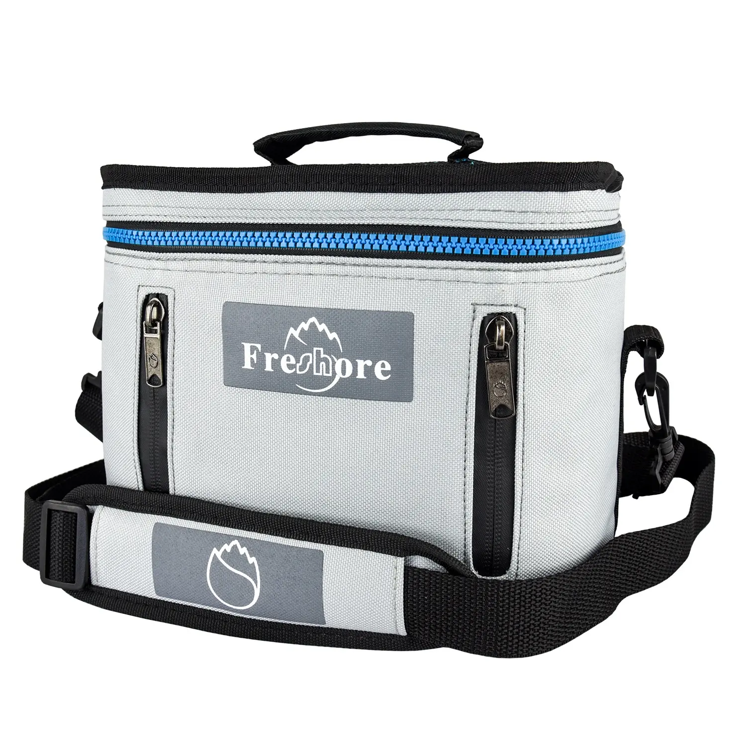 Large Cooler Bag BSCI 6 Liter Insulated Cooler Bag Large Tote Lunch Bag With Adjustable Detachable Shoulder Strap For Work Or School