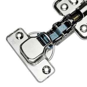 3d Stainless Steel Furniture Kitchen <strong>Hinge</strong> Clip-on Hydraulic Bisagras Rectas Concealed <strong>Hinges</strong> SS 304 - Product Image 3
