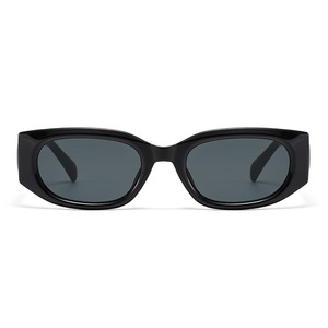 Jamie L1825 Plastic <b>Frame</b> Sunglasses Black Quadrilateral Small <b>Frame</b> UV400 Protection Unisex Street Style - Product Image 5