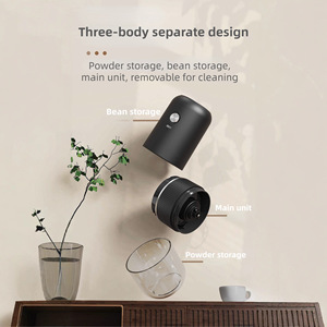 Electric Grinder Stainless Steel Blade Battery Powered <b>Adjustable</b> Coarseness For Coffee Spices Kitchen Use - Product Image 2