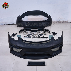Kit de Carrocería para Porsche 987 <span class=keywords><strong>Boxster</strong></span> Cayman, Actualizado al Estilo 987, Parachoques Delantero y Trasero con Difusor de Alerón y Puntas de Escape - Product Image 2