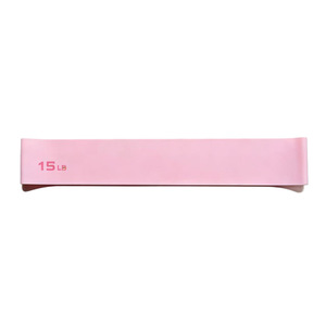 สายยางยืดออกกำลังกาย Like Jia Yoga Resistance Band 15 25 35 50 ปอนด์ ทำจากซิลิโคน สำหรับฝึกพิลาทิสและออกกำลังกาย เหมาะสำหรับทุกวัย - Product Image 5