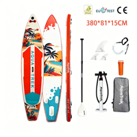 Planche à pagaie gonflable tout usage 12'6"*32"*6" pour le surf et les activités nautiques en extérieur